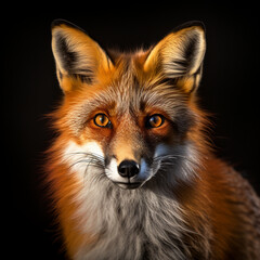 Fototapeta premium red fox portrait