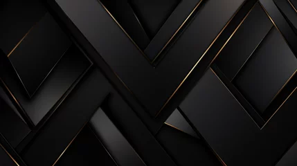 Foto op Plexiglas Luxury Black abstract background. © Swaroop