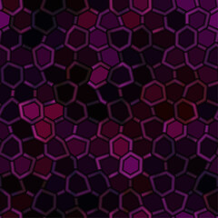 RandomHexagons_Purple_I_01
