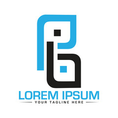 PB Letter Logo Design Unique and Professional Logo Design