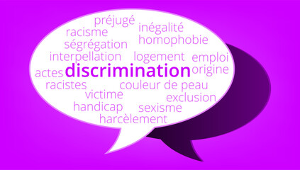 Nuage de Mots Discrimination v11