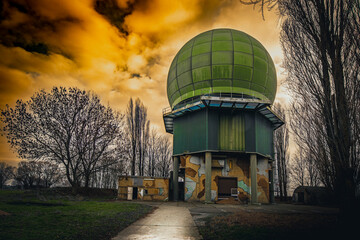Abandoned radar station