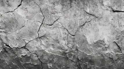 Old rough concrete wall, dark gray background backdrop. Generative AI
