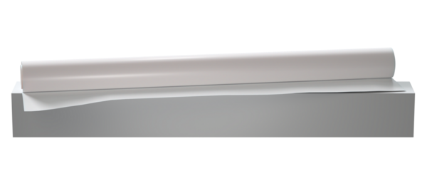 white plastic packaging