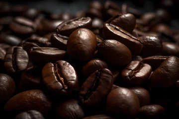 Foto op Aluminium A close up of Coffee beans © Joshua Lopez