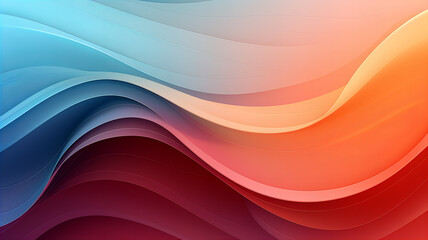 A colorful waves of different colors