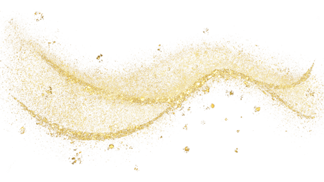 Gold shine sparkles Christmas PNG