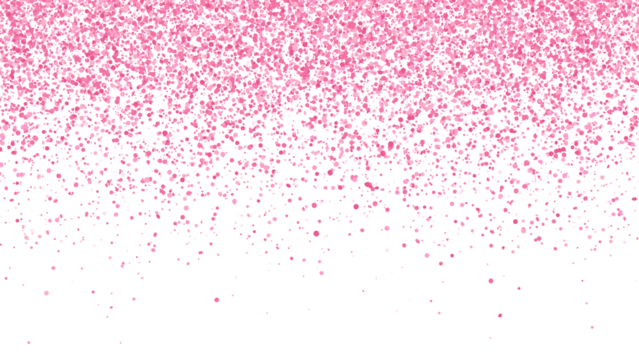 Pink shiny sparkles PNG for graphic design