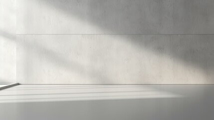 Beautiful versatile backdrop for product design and presentation with a gray wall and wooden floor. 