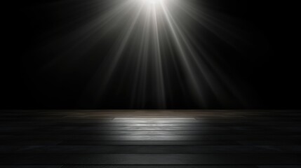 Empty dark stage with spotlight ad wooden floor .jpeg