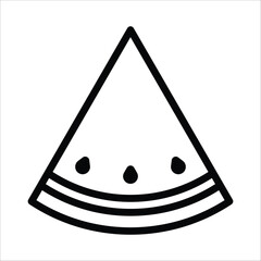 watermelon icon vector design template