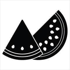 watermelon icon vector design template
