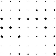 Stars random pattern background. Vector illustration.