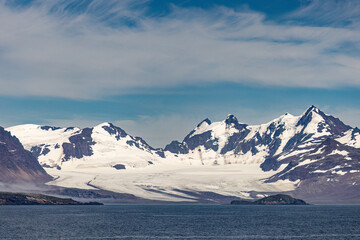 South Georgia Island Landscape - 1727