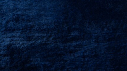 Close up of a fluffy Carpet Texture in navy blue Colors. Soft Fleece Fabric