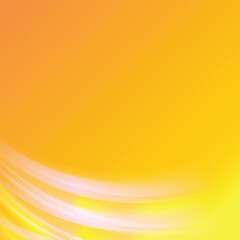 orange fractal lines vector abstract background design