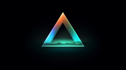 Incorporate a hint of iridescence into a minimalist logo mockup, capturing the essence of surrealism. Imagine a photograph that blurs reality and imagination with its shimmering allure.
