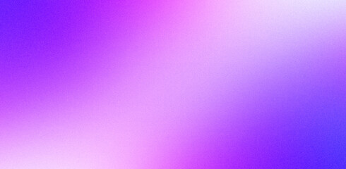 Purple pink lilac blue abstract unique blurred grainy background for website banner. Desktop design. A large, wide template, pattern. Color gradient, ombre, blur. Defocused, colorful, mix, bright, fun