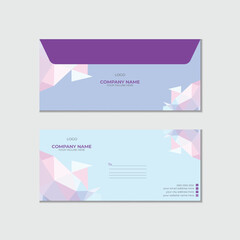 Colorful modern corporate business envelop design