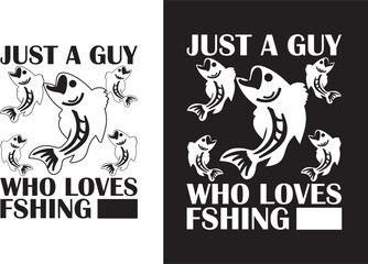 Fishing T-shirt design 