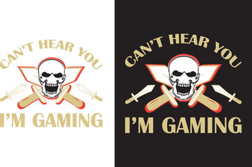 Gaming T-shirt design