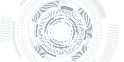 Obraz premium Digital technology futuristic internet network speed connection white background, cyber nano information, abstract communication, innovation future tech data, Ai big data line dot illustration vector