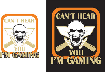 Gaming T-shirt design