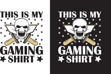 Gaming T-shirt design
