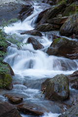 Fototapeta na wymiar The waterfalls of the Brembo river