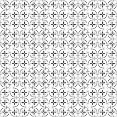 Black seamless abstract pattern. Overlay for background and backdrop. Ornamental design. PNG graphic illustration with transparent background.