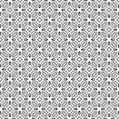 Black seamless abstract pattern. Overlay for background and backdrop. Ornamental design. PNG graphic illustration with transparent background.