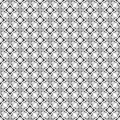 Black seamless abstract pattern. Overlay for background and backdrop. Ornamental design. PNG graphic illustration with transparent background.