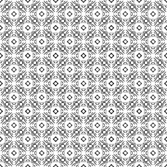 Black seamless abstract pattern. Overlay for background and backdrop. Ornamental design. PNG graphic illustration with transparent background.