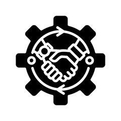 Alliances icon glyph