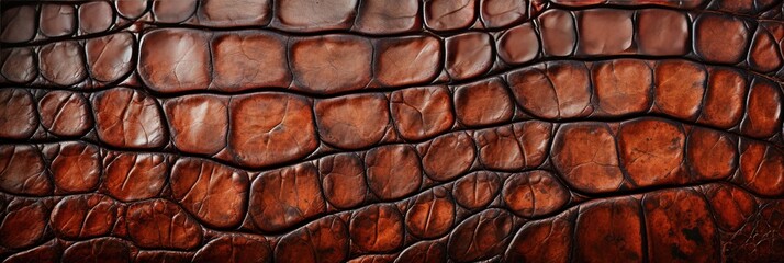 Crocodile skin scales texture, colorful. Great as banner or wallpaper. Generative AI, AI