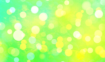 Yellow bokeh background for seasonal, holidays, event and celebrations