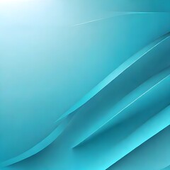 Cyan Blue blurred gradient background that blends subtle shading and textures into an intriguing visual effect, wallpaper, background, Generative AI
