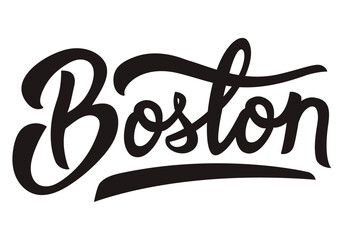 boston city lettering