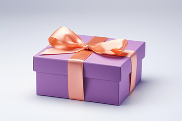 Gift box with ribbon