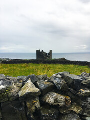 Irish View of Ruins