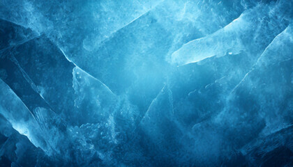 ice background blue frozen texture