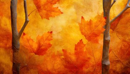 autumn grunge orange texture for you project