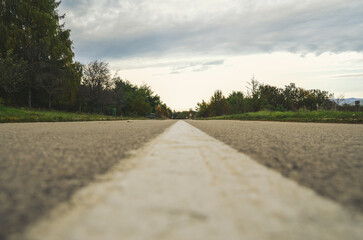 Road in summer