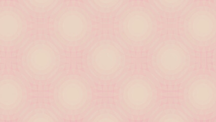Fototapeta premium Pink and beige background with circles