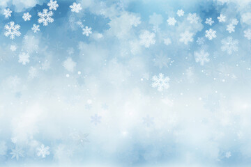 Naklejka premium Christmas background. snow flakes backdrop