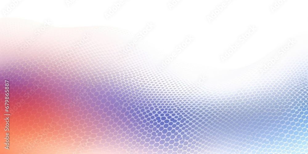 Poster white seamless gradient background isolated on white generative ai