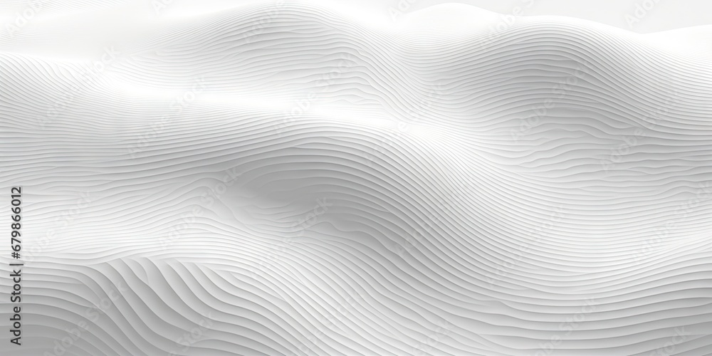 Poster a white background with a white background full of lines generative ai