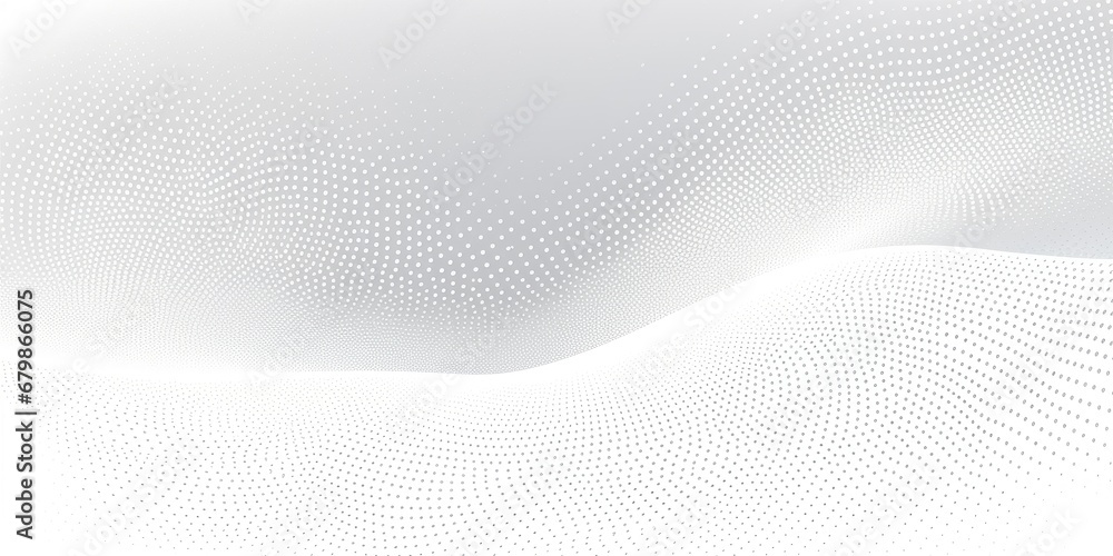 Poster abstract white line wave background generative ai