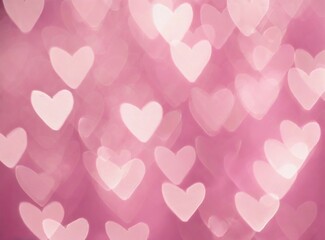 Pink hearts design, Valentine's Day background