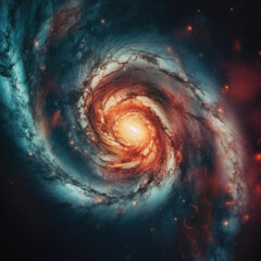 Obraz na płótnie Canvas Spiral galaxy